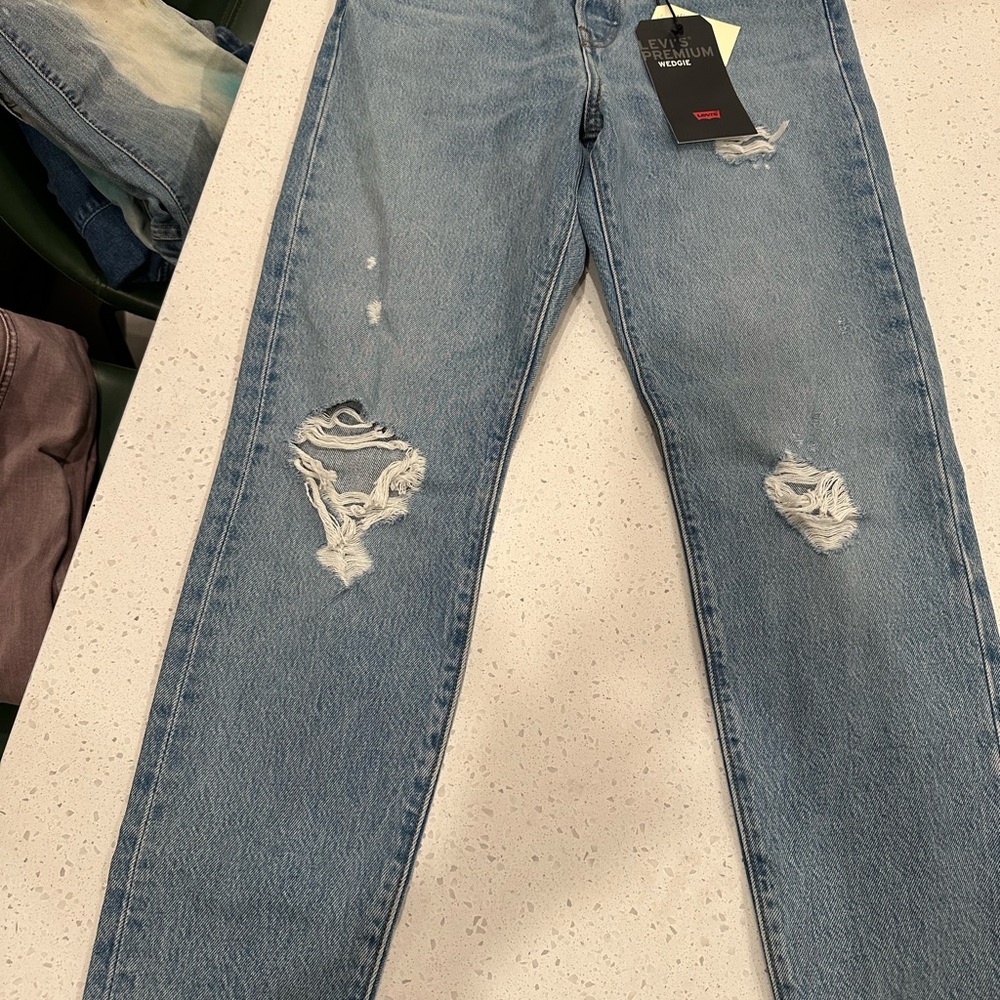 Levi's Light Blue High Rise Jeans